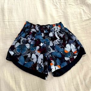 Lululemon Butterfly Shorts